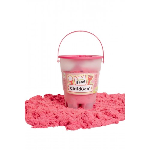 Childgen Doğal Kinetik Kum 500gr - Pembe Childgen Doğal Kinetik Kum 500gr - Pembe